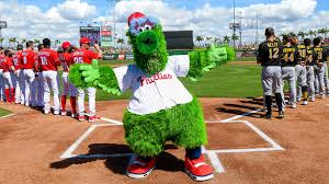 He appears to have not changed very much. Phillie Phanatic Philadelphia Phillies