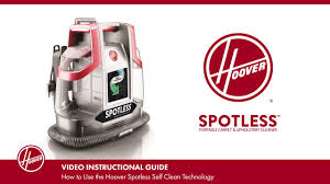 hoover spotless portable carpet