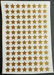 Details About 15mm Gold Star Shape Stickers X 104 Matt Vinyl Reward Chart Teacher Wall
