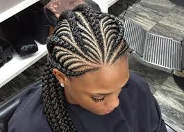 Actually, 4 cornrows or 6 cornrows — the number doesn't matter as long as there is an impressive braided design on your scalp. 30 Beautiful Fishbone Braid Hairstyles For Black Women