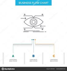 Attention Eye Focus Looking Vision Business Flow Chart