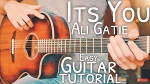 Добавить в песенник удалить из песенника. Its You Video By Ali Gatie Ultimate Guitar Com