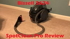 review bissell 3624 spotclean pro