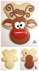 These are really fun to make with the kiddos! Diy Cute Reindeer Cookies Recipe For Christmas Treat Video