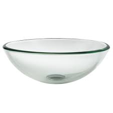clear glass vessel 14 bathroom sink