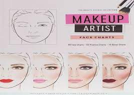 makeup artist face charts powerpoint