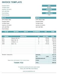 37+ Simple Invoice Template Doc PNG