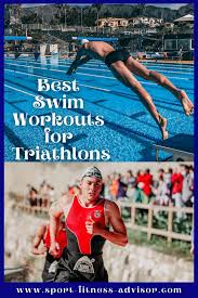 best swim workout for triathlon sport