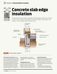 concrete slab edge insulation