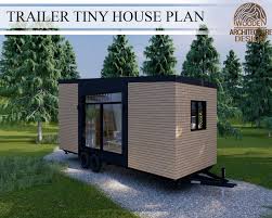 26 Trailer Tiny House Plan 1 Bedroom 1