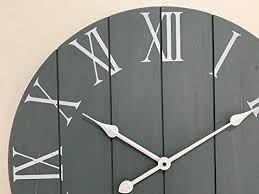 Rustic Clock Farmhouse Wall Clock