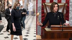 Pelosi has kept a tight rein on the impeachment process. Pelosi Wearing The Same Outfit She Did During First Trump Impeachment Thehill
