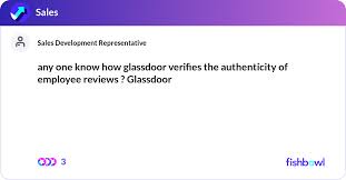 Any One Know How Glassdoor Verifies The