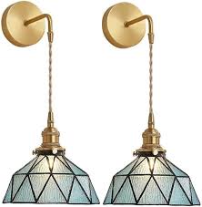 Tiffany Wall Sconces Battery Operated