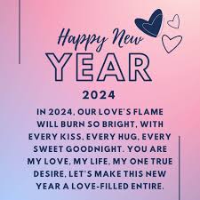 romantic happy new year 2024 poems for