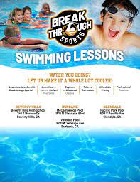 group and private swim lessons