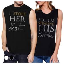 There may be more than one justin and jennifer in a large crowd, but how many. Stealing Last Name Couples Muscle Tank Tops Cute Matching Shirts 365 In Love Matching Gifts Ideas