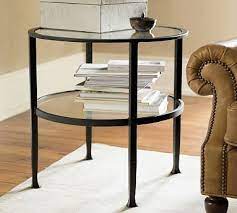 Tanner Round Side Table Potterybarn