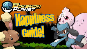 Pokemon Planet Happiness Training Guide