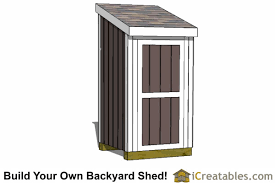 4x4 Lean To Shed Small Shed Plans