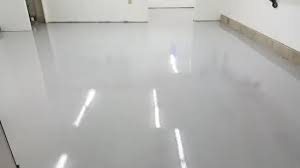 garage floor with a 2 part epoxy