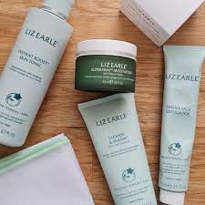 liz earle daily routine with superskin
