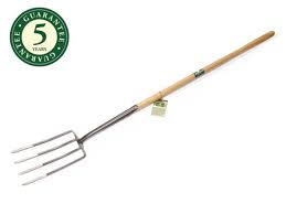 Greenman Carbon Steel Digging Fork Long