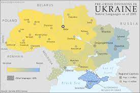 Type your text & get ukrainian to english translation instantly. How Sharply Divided Is Ukraine Really Honest Maps Of Language And Elections Political Geography Now
