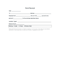 22 Printable Cash Receipt Template Forms Fillable Samples