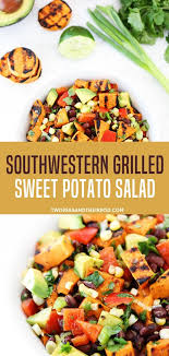 grilled sweet potato salad two peas