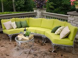 curved outdoor sofa cushions best