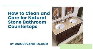 Natural Stone Bathroom Countertops