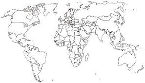 Wählen sie aus illustrationen zum thema weltkarte umrisse von istock. Thomas Mann Tmg Lander Quiz Weltkarte Afrika Karte Weltkarte Umriss