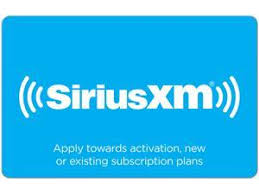 Listen to your favorite siriusxm® stations with a simple tap of your sync® 3 touchscreen or. Siriusxm 15 00 Gift Card Email Delivery Newegg Com