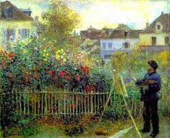 Bestand Renoir Monet Painting Png