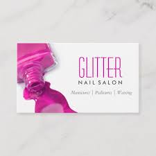 glitter nail salon manicure pink