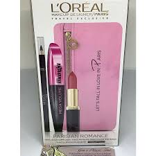 l oreal loreal 4 pcs mega volume black