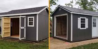 shed vs garage what s the difference
