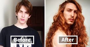 30 men who grew out their hair and