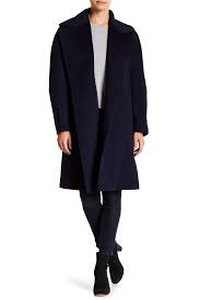Oversized Collar Wool Coat