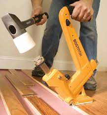 how to install hardwood floors nail
