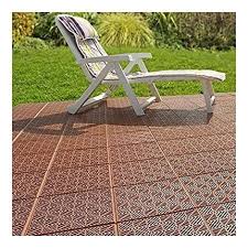 10pc Garden Deck And Patio Tiles
