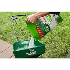 dry lawn fertilizer for new gr