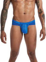 MAWCLOS No Ride Up Comfy Sexy Thong Briefs for Men with Big Bulge Pouch Low  Rise Bikini Underwear - Walmart.com
