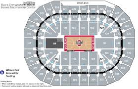 seating charts schottenstein center