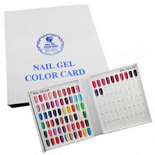 120 Colors Nail Polish Display Chart Uv Gel Color Card