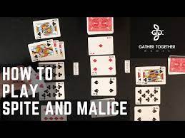 how to play spite and malice you