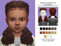 the sims resource ebony hairstyle