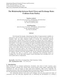 To show malaysian ringgit and just one other currency click on any other currency. Pdf The Relationship Between Stock Prices And Exchange Rates Evidence From Turkey