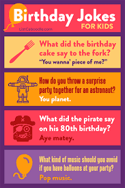 birthday jokes for kids birthday card